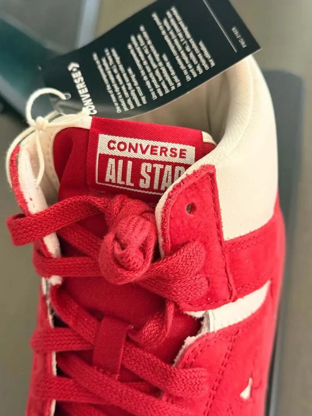 Converse Weapon Luxe Mid Days Ahead Red White Men 8.5 Women 10 A14832C NWT